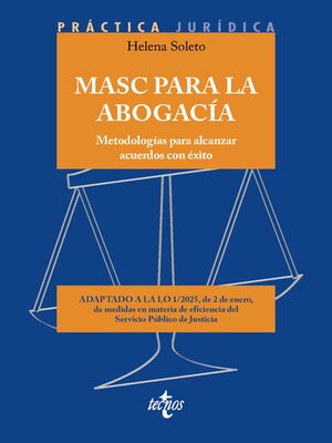 cover image of MASC para la Abogacía